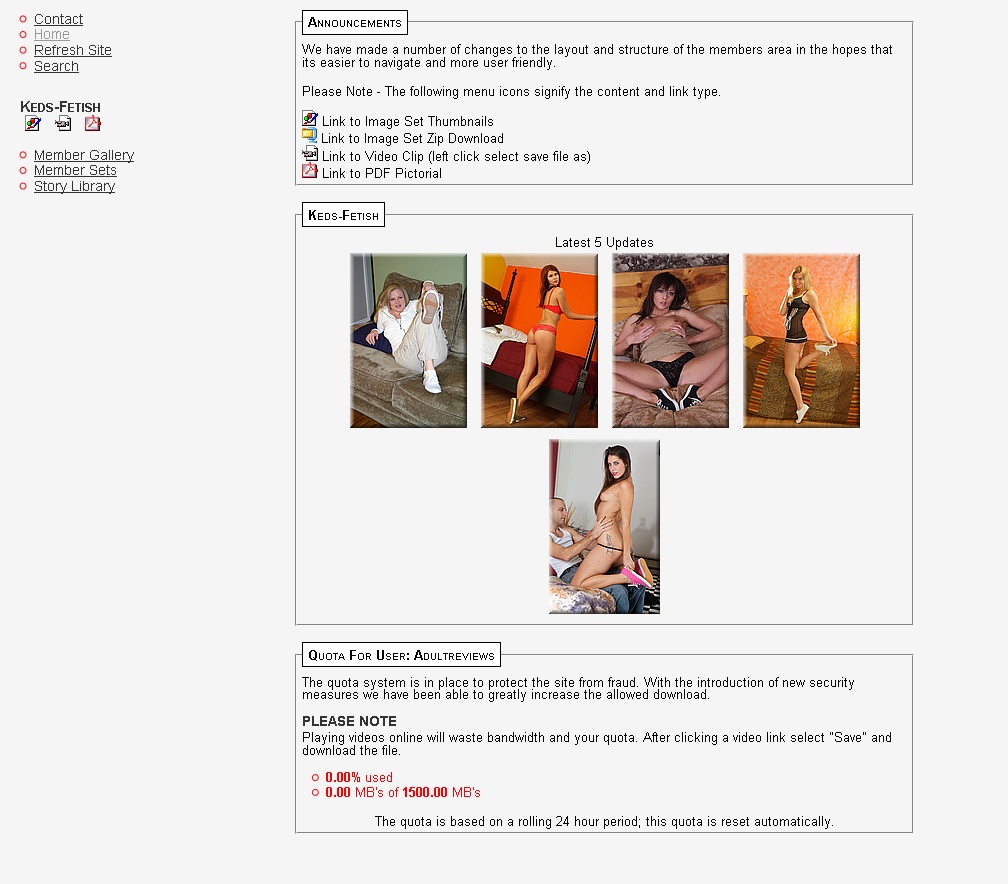 Keds Fetish screenshot number 2