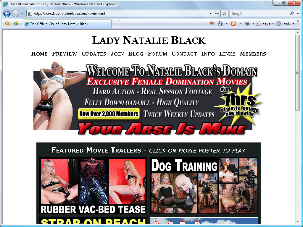 Lady Natalie Black screenshot number 1