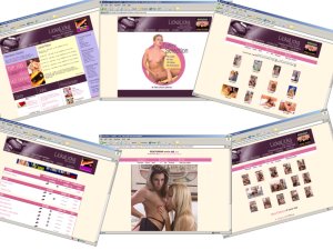 Members area screenshot from Licka Licka - click to enlarge