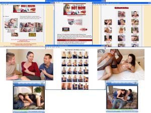 Members area screenshot from My Friends Hot Mom - click to enlarge