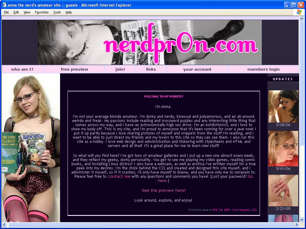 NerdPr0n screenshot number 1