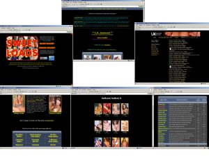 Members area screenshot from Orgy Party - click to enlarge