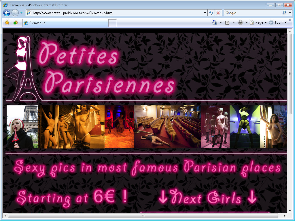 Petites Parisiennes screenshot number 1