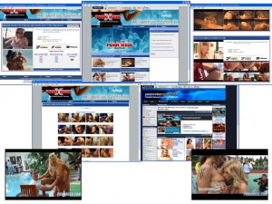 Members area screenshot from Porn Week Vacations - click to enlarge