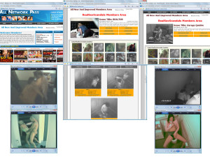 Members area screenshot from Real Sex Scandals - click to enlarge