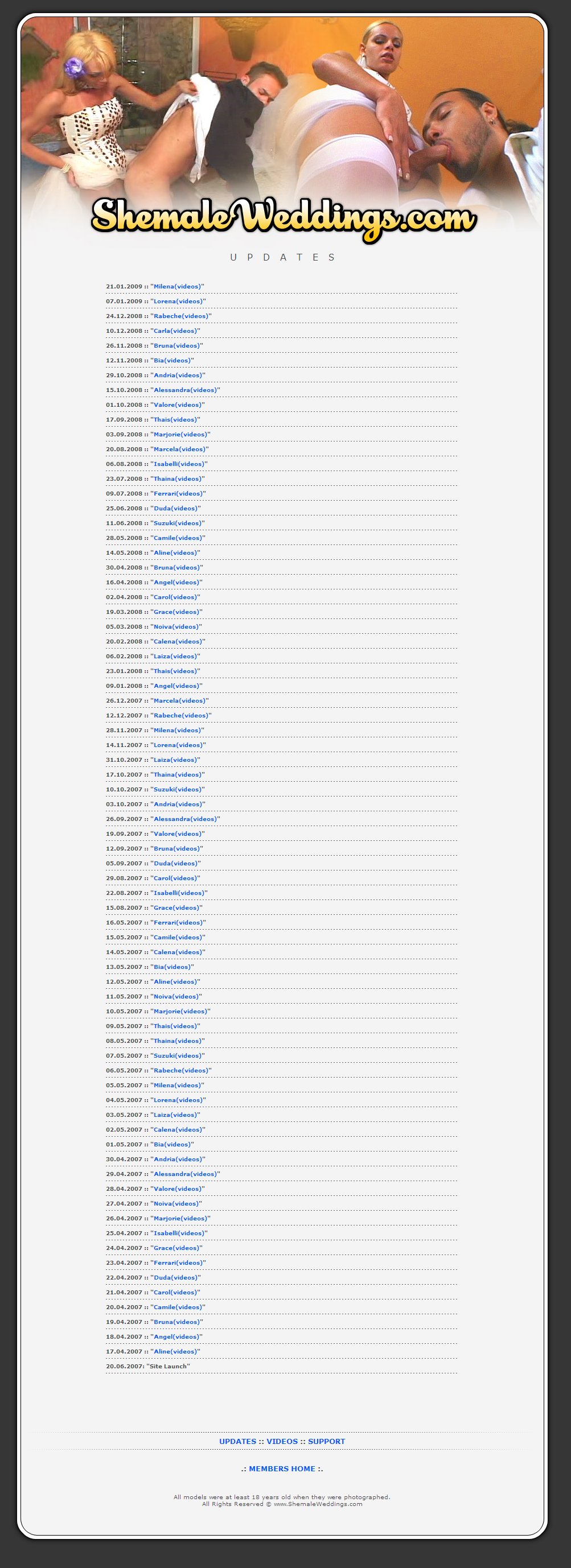 Shemale Weddings screenshot number 3
