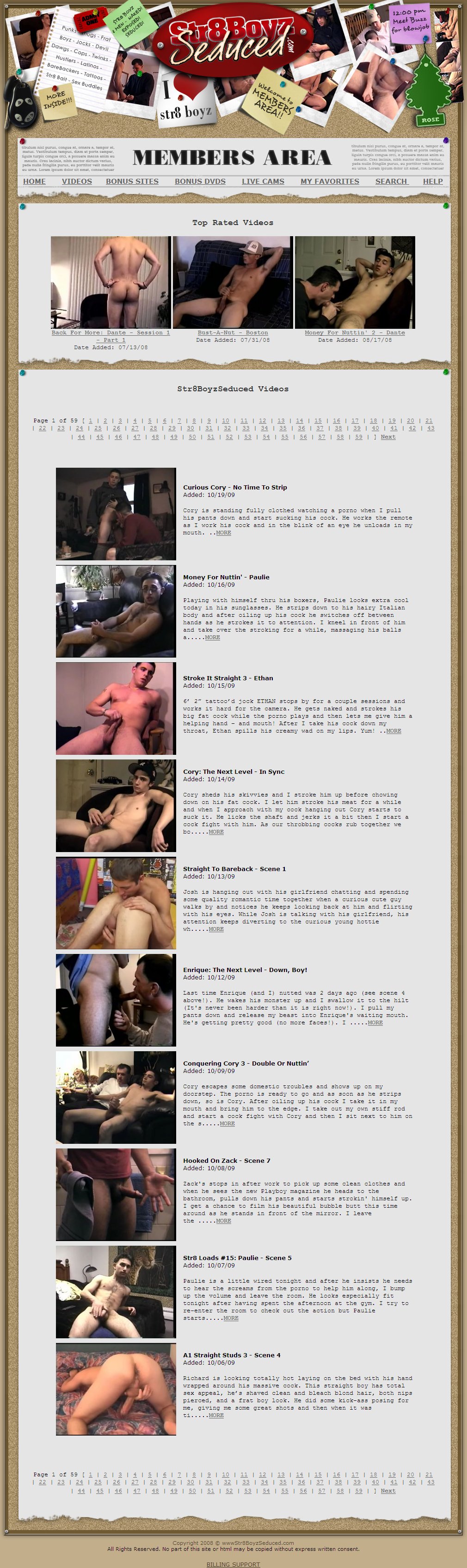 Str8 Boyz Seduced screenshot number 3