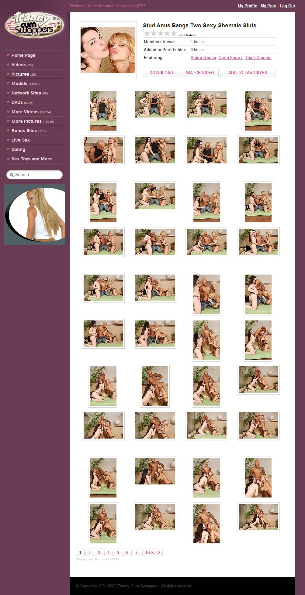 Tranny Cumswappers screenshot number 4