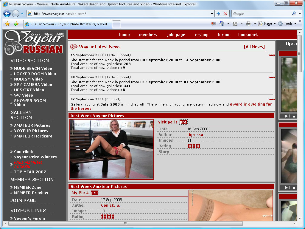 Voyeur Russian screenshot number 1