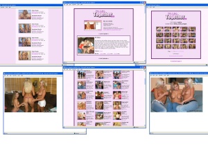Members area screenshot from We Live Together - click to enlarge