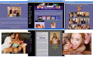 Members area screenshot from West Coast Gang Bangs - click to enlarge