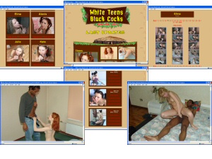 Members area screenshot from White Teens Black Cocks - click to enlarge